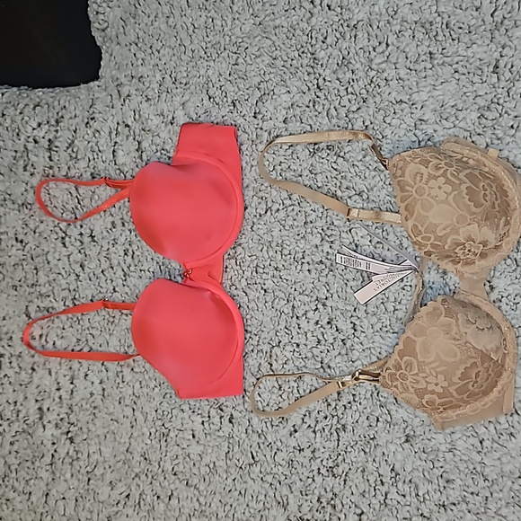 Victoria's Secret Pink Bra Sz 34B - Picture 1 of 12